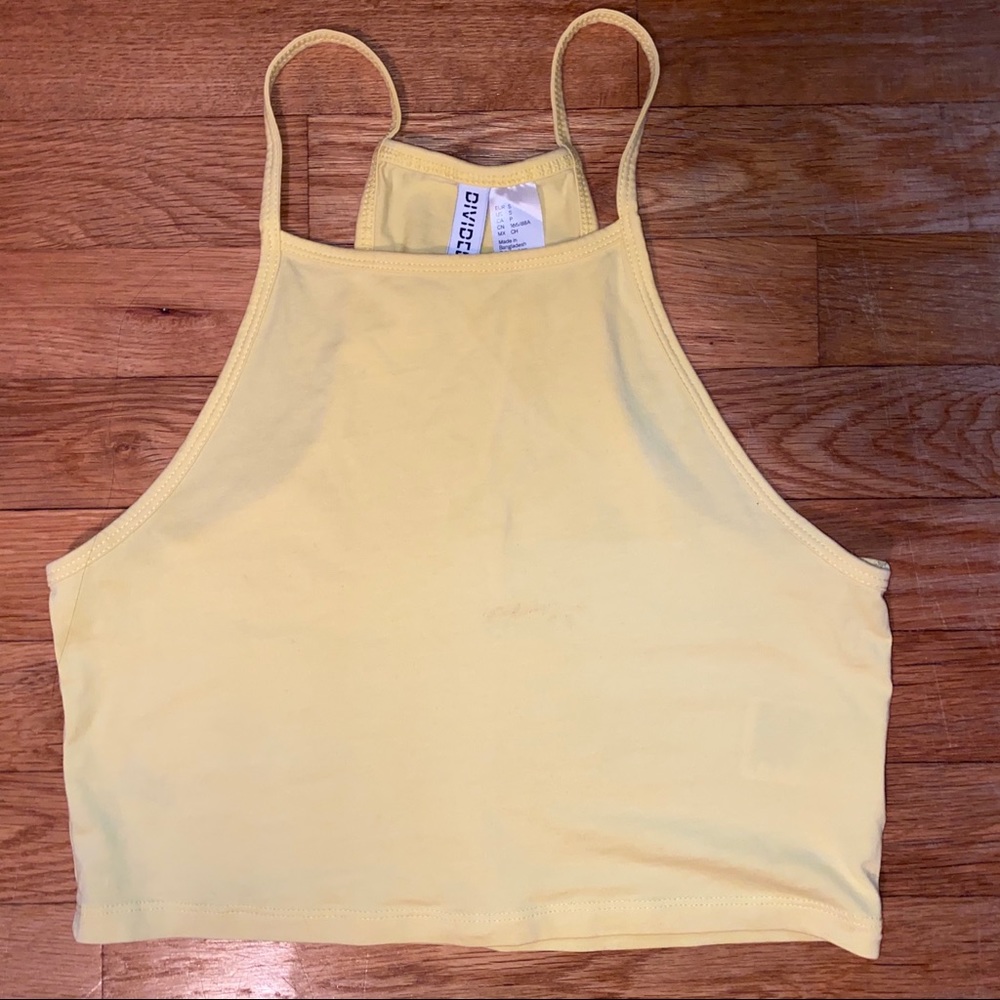 Yellow Racerback tank